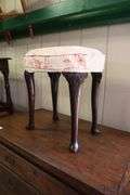 Irish George II Style Shell Carved Footstool