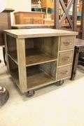 Modern Industrial Style End Table