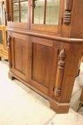 York County, Pennsylvania Federal Softwood Two Piece Corner Cupboard