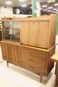 Broyhill Premier Sculptra MCM Walnut Server