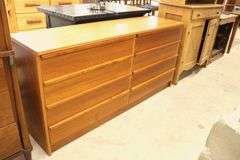 MCM Teak Eight Drawer Dresser