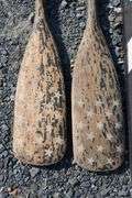 Vintage Boat Oars