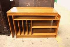 Danish MCM Teak Entertainment Credenza, Minor Chips