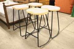 (4) Modern Bar Stools
