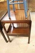 Saybolt Cleland Mahogany Two Tier End Table