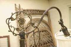 Vintage Brass Floor Lamp