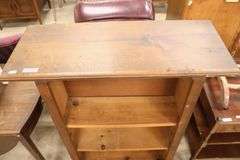 Vintage Farmhouse Pine Shelf