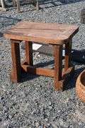 *NO STORAGE* Side Table and Basket