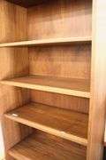 Modern Walnut Bookcase
