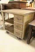 Modern Industrial Style End Table