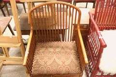 MCM Teak Spindle Armchair, Wear