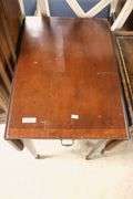 Colonial Revival Banded Mahogany Pembroke Table, Marks on Top