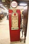 Modern Faux Gas Pump Cabinet