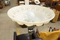 Art Deco Floor Lamp, Shade Chipped