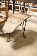 Antique Shoe Shine Stool