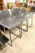 (3) Modern Bar Stools