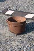 *NO STORAGE* Cast Iron Pot and Planter
