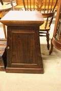 Modern Canted Cabinet