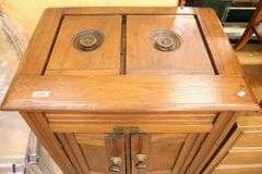 Victorian Walnut Ice Chest