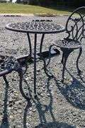 Cast Metal Bistro Set