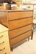 Bassett MCM Walnut and Laminate Chest