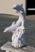 *NO STORAGE* Concrete Bench and Garden Sculptures