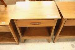 Pair Dixie MCM Cherry Nightstands