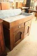 Pennsylvania Mixed Woods Zinc Lined Dry Sink