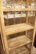 Boho MCM Wicker Shelf