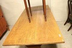 Modern Farmhouse Pine Trestle Table