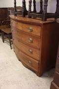 New England Hepplewhite Cherry Chest of Drawers
