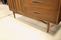 Broyhill Premier Sculptra MCM Walnut Server