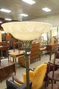Art Deco Floor Lamp, Shade Chipped