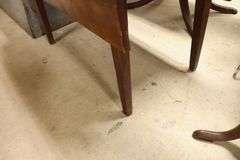 Antique Farmhouse Pine Drop Leaf Table