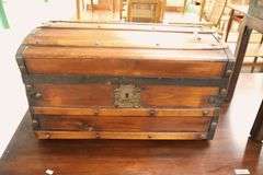 Antique Jenny Lind Trunk
