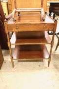 Colonial Revival Mahogany End Table, As-Is
