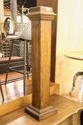 Antique Yellow Pine Pedestal