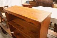 Vintage Farmhouse Pine Bookcase