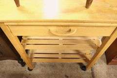 Modern Kitchen Island Work Cart