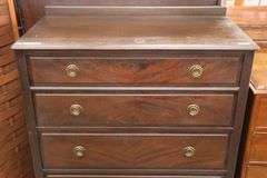 Depression Era Mahogany Chest