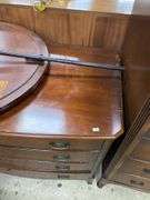 3pc Kindel Mahogany Bedroom Set
