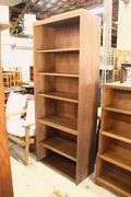 Modern Walnut Bookcase