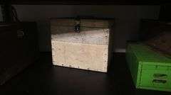 Lot of Vintage Wooden Crates & File Boxes