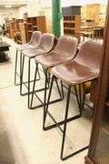 (4) Modern Bar Stools