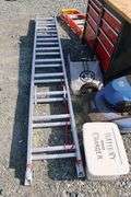 *NO STORAGE* Workbench, Aluminum Ladder, Step Ladder, Kobalt Battery Op Mower, Etc.