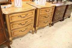 Pair French Provincial Style Nightstands