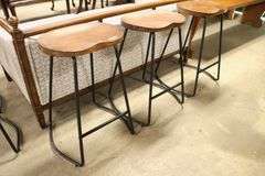 (3) Modern Bar Stools