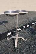 Wrought Iron and Stainless Steel Bird Bath