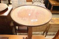 Colonial Revival Mahogany Candle Stand