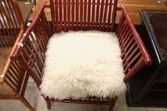 MCM Split Bamboo Armchair